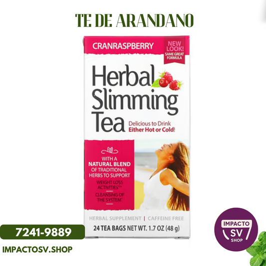 Té Adelgazante Cranraspberry
